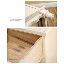 Conemmo Comodino Camera da letto con serratura Nordic legno massello semplice moderno armadio piccolo appartamento armadio stretto avorio bianco comò