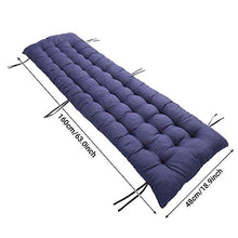 HIGHKAS 2Pcs Cuscini per lettini Prendisole, Cuscini per sedie Sdraio Antiscivolo con Schienale Alto Cuscini per sedili da Giardino Patio Cuscino per sedie Spessi Rilassante Cuscini per sedili da VI