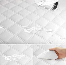Coprimaterasso Impermeabile 180 x 200 cm Proteggi Materasso Traspirante Protezioni Materasso Coprimaterasso Anallergico Antiacari Copri Materassi Matrimoniale YOOFOSS