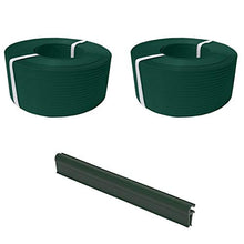Thermoplast - 2 strisce di protezione per finestra, 9,5 cm x 52 m, verde, 19 cm x 10 pezzi, verde