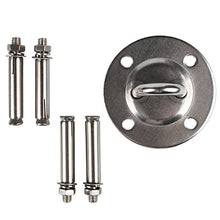 Larcel Staffa per Montaggio a Parete e soffitto per Cinghie di Sospensione Yoga Hammocks Swings DHGDK-01