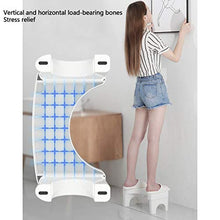 LZL Sgabello WC Multi-Funzione Antiscivolo vasino vasino Bagno Bagno Sgabello Sgabello Uso in Qualsiasi Bagno Vasino Tozzo (Color : White, Dimensione : Conventional)