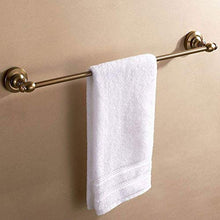 WDGNY Mensola Bagno Singola Asta Asciugamano Rack Oro Spazio Alluminio Bagno Asciugamano Rack 60 cm Mensola Fissato A Parete Punch Installazione 0720