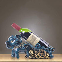 CYQ Elefante Trailer Portabottiglie Decorazione Soggiorno Creativo Armadio per Vino Mobile TV Decorazione Morbida Portabottiglie per Vino Rosso