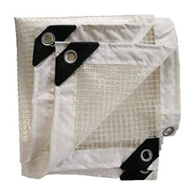MTYLX Outdoor Multifunzionale Incatramata, Outdoor Addensare Trasparente con Occhielli Antipioggia Foglio Isolante Capannone Tenda Di Stoffa Impermeabile,a,1M * 2M