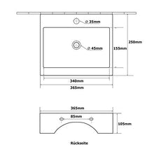 VILSTEIN VS-KW-08 - Lavabo per ospiti, colore: Bianco
