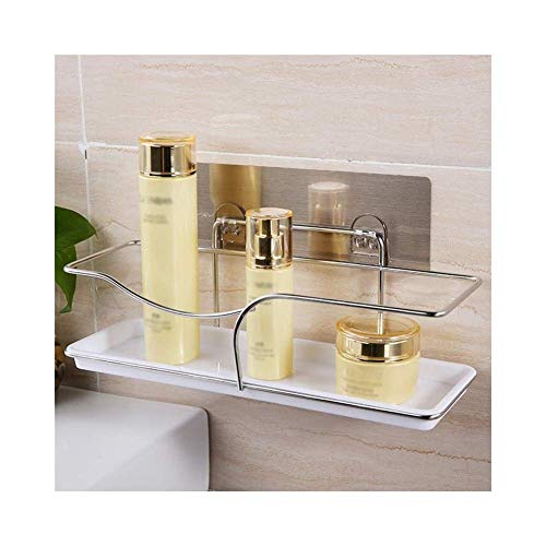 NHLBD Mensola da Bagno, mensola portaoggetti - Bagno Rack & Shelf Rustproof Doccia Caddy Rack di stoccaggio for Il Bagno partizione Bagno