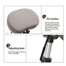 Shengluu Sgabello Bagno Sgabello Sedia Ergonomica Inginocchiata, Migliorare La Postura con Un Sedile Ad Angolo, Sgabello Regolabile (Colore : A)