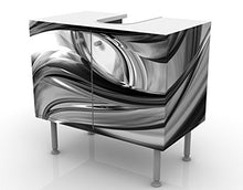 Mobile per lavabo design Illusionary II 60x55x35cm, basso, Larghezza: 60cm, regolabile, mobiletto da lavandino, lavandino, mobiletto da lavabo, lavabo, mobiletto, bagno, bagnetto, mobile da bagno