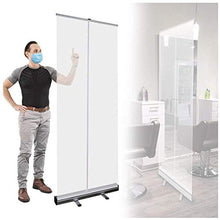 LHDQ Barriera Protettiva - Parete divisoria per la Sicurezza in Trasparente,80 * 200cm