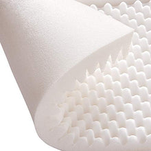 NOFFA memory foam topper coprimaterasso - Design ergonomico | Temperatura del sonno equilibrata 90 x 200 x 4 cm