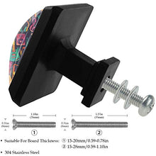 Musica di sottofondo 3 PCS Pomelli per Porta, Pomolo per Mobile, Pomelli per Mobili con Viti, Maniglia per Armadietto, Pomelli per Porta, Pomelli per Cassetti per Porta, Armadio, Cassetto e Credenza