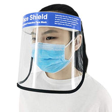 Cabilock 1Pc Maschera Protettiva Antispruzzo per Olio Maschera Protettiva Trasparente Multiuso Maschera Protettiva di Sicurezza Protezione Occhi E Viso per Cucina Esterna (Blu)