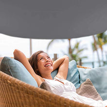 Relaxdays Shade Sail, Square, Water-Repellent, Protection with Tethers, Balcony Canopy, WXD, Grey Tenda a Vela, Quadrata, Impermeabile, Protezione dai Raggi UV, per Balcone, 5 x 5 m, Colore: Grigio