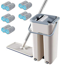 SSAYY Spray Mop Mop per La Pulizia Magica Mop in Microfibra per Pulizia A Mano Libera con Secchio Mop per Spremitura A Spruzzo Strumenti per La Pulizia del Pavimento della Cucina di Casa