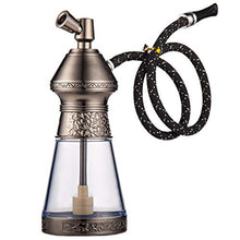 GSYH Creativo Shisha, Filtro Fumare Narghilè Fumo Tubo di Acqua per Il Partito Family Dining,Nero