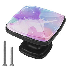 Sagoma di unicorno 4 PCS Pomelli per Porta, Pomolo per Mobile, Pomelli per Mobili con Viti, Maniglia per Armadietto, Pomelli per Porta, Pomelli per Cassetti per Porta, Armadio, Cassetto e Credenza