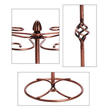 LXH-SH Cremagliera del Vino Nana attaccatura del Supporto di Calici, freestanding 6 Ganci Tazza del Vino Gancio Basamento del Vino Calici Cabinet 23x23x29cm scaffali Vino contatore