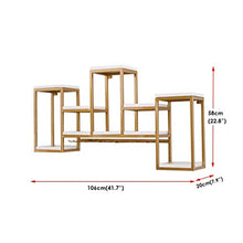 Arredamento per la casa Armadietto per vino Scaffale per vino in legno a parete Scaffale galleggiante con porta calici | Armadi Vino per Cucina Sala da Pranzo Bar o Cantina | Cornice dorata con pla