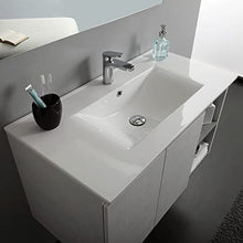 Kiamami Valentina MOBILE BAGNO 90CM ANTE+VANO A GIORNO PROMENADE LAVABO | BERLIN