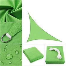 Jonist Ombra Vele Sole, Triangolare ad Angolo retto Tessuto Oxford Anti-UV 95% Protezione Solare Protezione Solare Tettuccio Impermeabile, Corda Gratuita per Patio Esterno Giardino Prato Pergola De