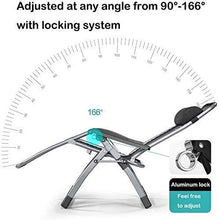 Fagavin. Sdraio Da Spiaggia Sedie Di Grandi Dimensioni Reclining For Heavy Duty Persone, Patio Sedie A Sdraio Con Cuscini Rimovibili, Portatile Sdraio Da Gravità Zero Chair, Sedia A Sdraio Supporto 20