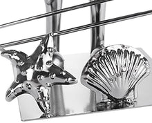 Brubaker Wine Bottle Holder Surfista con tavola da Surf - Oggetto Decorazione Metallo - con Biglietto di Auguri per Regalo Vino