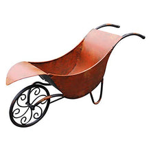 LJYY Carrello da Giardino con Decorazione Artistica Espositore per Piante da Fiori Espositore per Fiori Antico Carrello in Stile