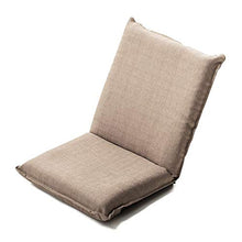 HongTeng Divani Giapponese Tatami Lazy Couch Sacchetto del Fagiolo Singolo Tempo Libero Sedia Camera da Letto bay Window Sedia Pieghevole 42 × 49 × 9 cm