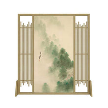 Room Screen Even Divisorio Decorativo 160x180 cm (63 per 70 in), divisorio dello Schermo della Stanza, Decorazione della Pittura di Paesaggio Tradizionale Cinese