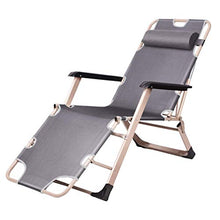 AI LI WEI SHUAIIJUAN Sedia per Il Tempo Libero Domestico Outdoor Patio Sdraio da Giardino reclinabile Sdraio da Spiaggia con Cup Holder for Beach Patio Giardino Esterno di Campeggio Max.150kg - Gary