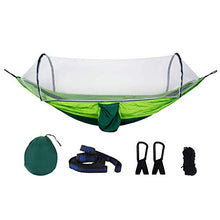 Zanzariera per esterni ad apertura rapida portatile automatica amaca da giardino divano altalena semplice tenda paracadute panno anti-zanzara amaca altalena