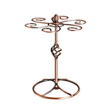 LXH-SH Cremagliera del Vino Nana calici di Vetro stenditoio, 6 Supporto Ganci Vino Calici Gancio di Metallo Champagne Vetro Calici Rack scaffali Vino contatore