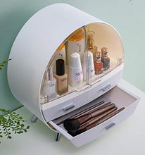 Cosmetic Case Ladies Large-Capacity Layered Detachable Lipstick Jewelry Storage Box Rain-Proof Dust-Proof Cosmetic Storage Box
