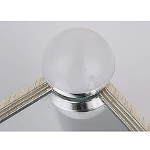 Specchio ingranditore, specchio per il trucco con luci a led Specchio per il trucco in legno Specchio per il trucco Set da toeletta per il trucco Specchio cosmetico con luce di riempimento con 6 lamp