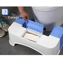 LSZ WC Sgabello Multifunzione Pedicure Sgabello Donne Incinte Latrina Bambini Squat Pit Adulti di plastica del Piede Stool Sgabello