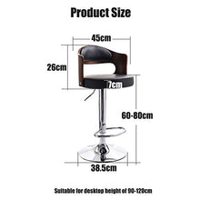 TopJiä con Schienale Sgabelli da Bar Regolabile da Bar -80cm,Ruotabile Seggiola da Bar Cuscini di Lni Sgabello da Bar,Gambe Elettropiattaforma Portante di Carico 150kg,per Cucina Contatore Bar Cibo