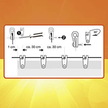 Windhager barile Gancio a Botte per Il Fissaggio di Vele, Tenda da Sole in Corda, 30 Pezzi Set con Viti in Acciaio Inox, 10701, Bianco, pz