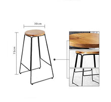 YS Sedia Fashion European Scoop Combination Outdoor Iron Retro High Bar Sgabello,B