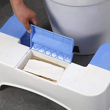 XuZeLii Sgabello da Toilette Accovacciato WC Sgabello Multifunzionale Passo Sgabello Donne Incinte igienici Squatting Bambino Squatting Adulto Bordo di plastica del Piede Stool Adatto per WC