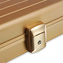 Cigar Box di stoccaggio Innovativa Comodo Blocco Cigar Humidor Grande capacità di Alluminio in Lega di magnesio Caso Legno di Cedro Cigar Box Perfetto da Usare in Ufficio e Camera da Letto