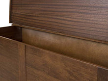 Homemania 1004_PF Cassapanca Artemide, Noce in Legno, 120 x 42 x 50 cm