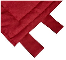 Linder 0509/69/807/160 Monaco - testiera per Letto, Modello Monaco, in Poliestere e Cotone, Imbottito, 85 x 160 cm, Colore: Rosso