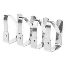 BIlinl 4Pcs Tovaglia da Tavolo Clip Copertura Caricatore a Molla utensile in Acciaio Inossidabile