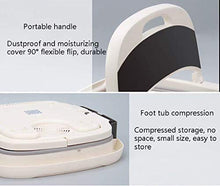 Pediluvio Pediluvio Spa Pieghevole pediluvio Riscaldamento Pediluvio Pediluvio Lavabo Elettrico Lavabo Comodo per facilitare l'eliminazione dell'affaticamento, con Telecomando