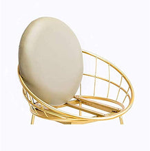 GLJMTY Bancone Colazione Sedie da Bar Sedie da Reception Sgabelli da Bar da Cucina, Pub Cafe Poggiapiedi Struttura in Ferro Metallico Pelle PU, Carico Massimo 200KG