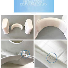 Sgabello da Banco per Toilette Sgabello Sgabello Anti-Pattinaggio Anti-Pattinaggio Bagno Seduto sul Dispositivo Ausiliario Corretto Toilet Toilet Pedone Sgabello (Size : H23cm)