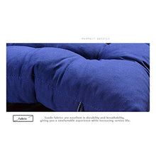 NANANA Poltrona Sedia a Dondolo Cuscini, Lettino Sdraio Spesso Cuscino per Sdraio Addensare Schienale Cuscino Poltrona, 45X115 Cm,Grigio