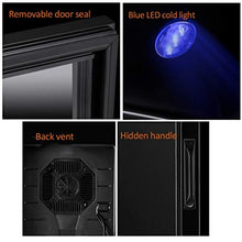 70L Armadio Elettronico Per Sigari Armadio Per Sigari A 4 Strati Illuminazione Per Interni A LED Porta In Vetro Temperato Armadio Per Umidificazione Dei Sigari ( Color : Gold , Size : 45*52.5*72.5cm )