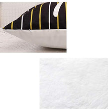 Federe Cuscini Divano 45X45,Fodere Per Cuscini Con Stampa A Strisce Geometriche Retrò, Fodera Per Cuscino Lombare Per Divano Da Soggiorno Per Ufficio Auto, Set Di Articoli Per La Decorazione Della Ca